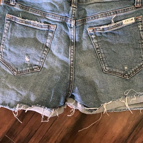 NEW Joe’s Jeans Designer Denim Distressed Shorts Size 24 In Color Melbourne - Picture 11 of 12